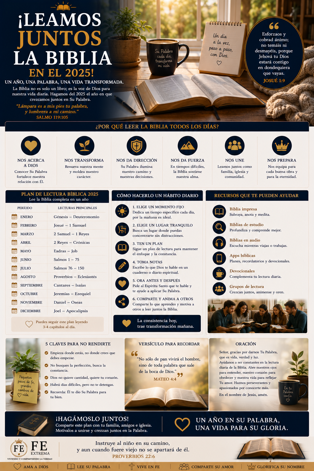 ¡Leamos Juntos La Biblia En El 2025!