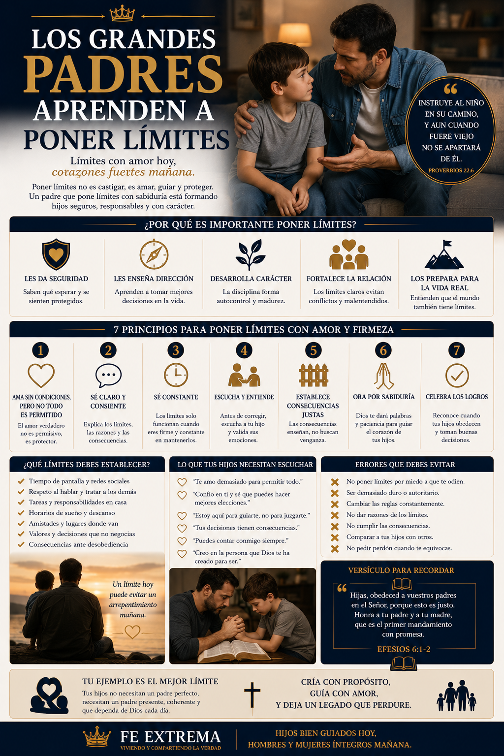 Los Grandes Padres Aprenden A Poner Limites`