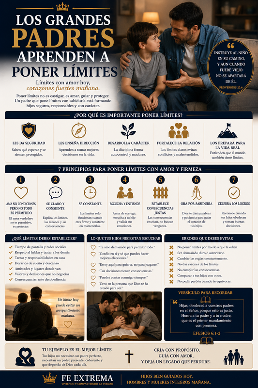 Los Grandes Padres Aprenden A Poner Limites`
