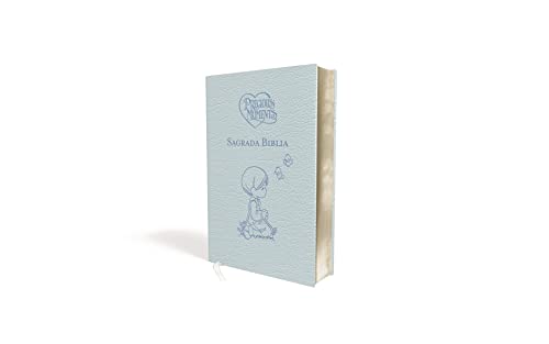 Biblia Católica, Precious Moments™, Leathersoft, Azul celeste, Comfort Print