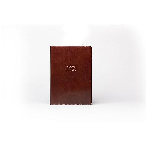 RVR 1960 Biblia letra supergigante edición 2023, marrón piel fabricada / RVR 1960 Super Giant Print 2023 edition Bible Brown Bonded Leather: Con Referencias. Nueva Tipografía