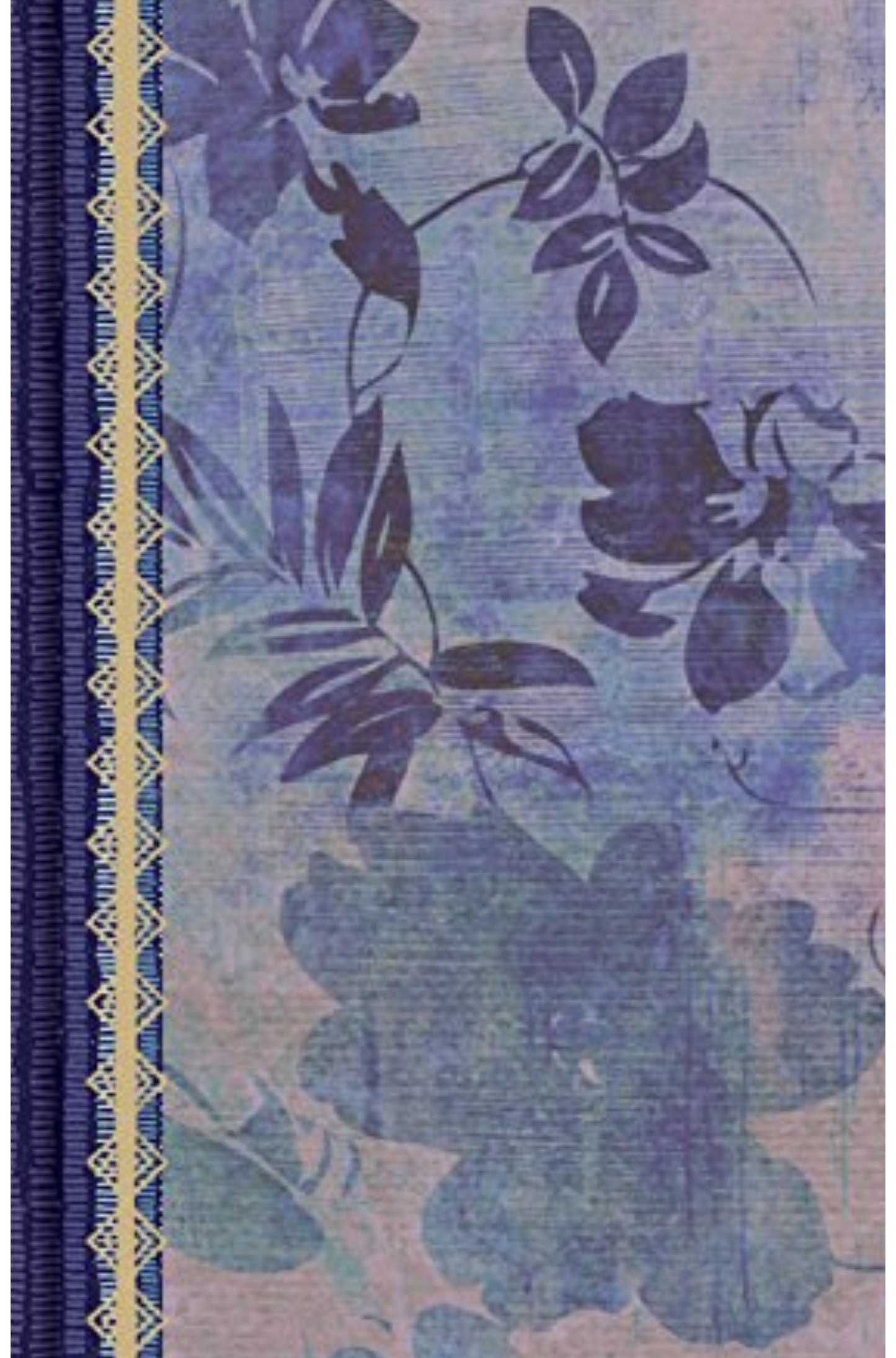 Biblia Reina Valera 1960 de Estudio para Mujeres. Tela impresa, azul floreado, con índice / Women Study Bible RVR 1960. Cloth over Board, Blue with Flowers, Indexed