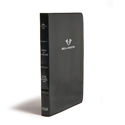 Rvr 1960 Biblia del Ministro, Negro Piel Fabricada