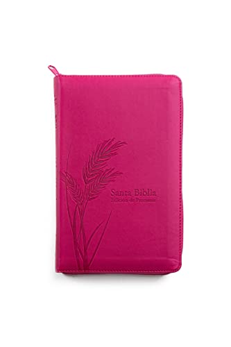 Santa Biblia de Promesas Reina Valera 1960 / Tamaño Manual / Letra Grande / Piel Especial Con Cierre / Fucsia // Spanish Promise Bible Rv60 / Handy ... Print / Leathersoft with Zipper / Fuchsia