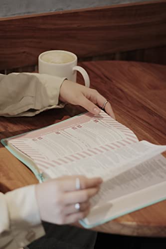NVI Biblia de la Mamá Ocupada, Leathersoft, Truquesa, Edición Letra Roja: Inspiración Diaria Aun Cuando Solo Tienes Un Minuto