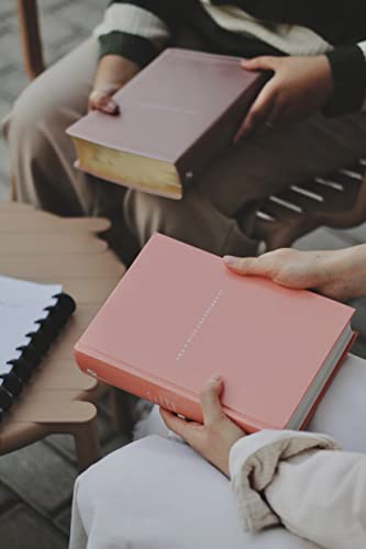 Nbla Biblia AMA a Dios Grandemente, Leathersoft, Oro Rosa, Interior a Cuatro Colores