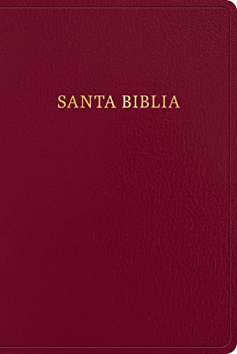 RVR 1960 Biblia letra gigante, borgoña imitación piel (Edición 2023): Santa Biblia