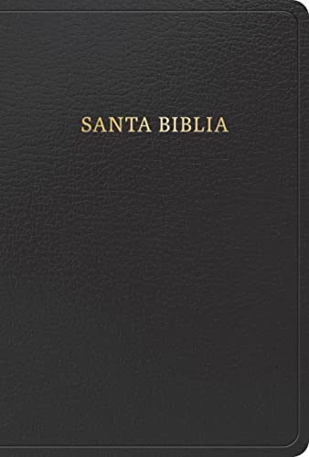 RVR 1960 Biblia letra grande tamaño manual, negra, imitación piel (edición 2023)/ RVR 1960 HSGP Bible black imitation leather 2023 edition: Con Referencias. Nueva Tipografía