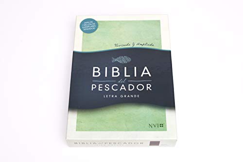 NVI Biblia del Pescador letra grande, caoba símil piel (Spanish Edition)