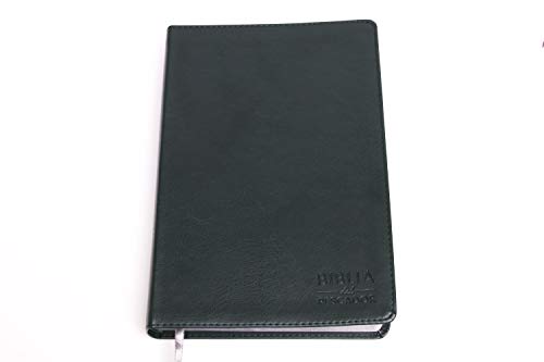 NVI Biblia del Pescador letra grande, verde símil piel