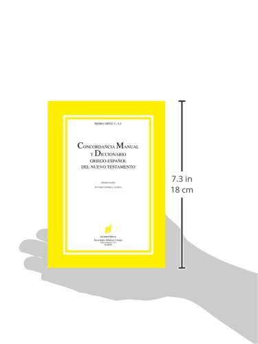 Concordancia Manual y Diccionario Griego-Español del Nuevo Testamento (Spanish Edition)