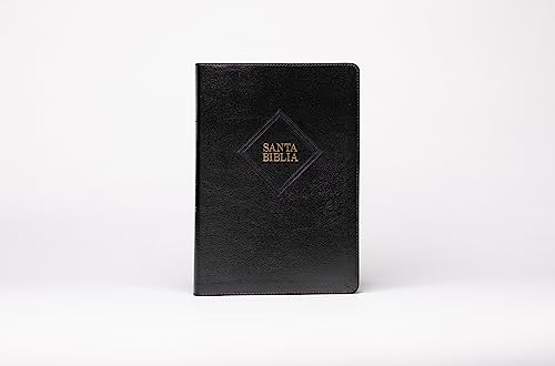 RVR 1960 Biblia letra supergigante edición 2023, negro piel fabricada / RVR 1960 Super Giant Print Bible 2023 edition, Black Bonded Leather: Con Referencias. Nueva Tipografía