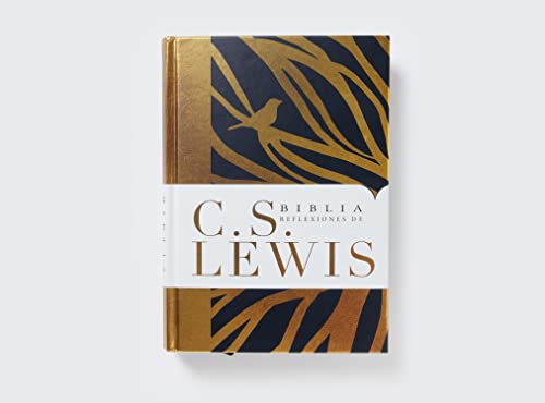 RVR, Biblia Reflexiones de C. S. Lewis, Interior a dos colores, Tapa dura, Negro, Comfort Print