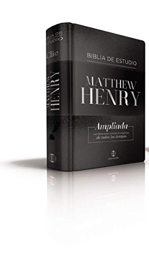 Rvr Biblia de Estudio Matthew Henry, Piel Fabricada