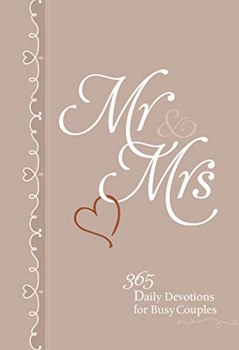 Mr & Mrs: 365 Daily Devotions for Busy Couples (English Edition)