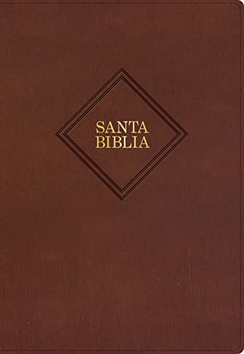 RVR 1960 Biblia letra supergigante edición 2023, marrón piel fabricada / RVR 1960 Super Giant Print 2023 edition Bible Brown Bonded Leather: Con Referencias. Nueva Tipografía