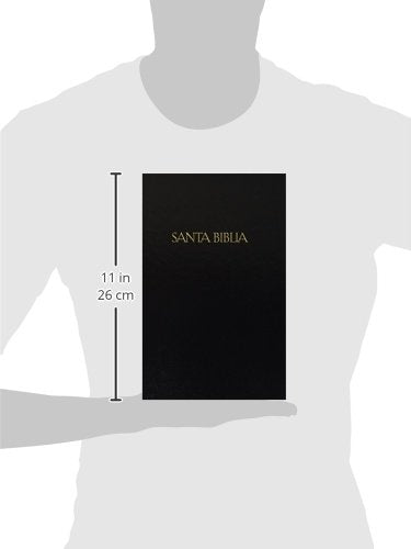 RVR 1960/KJV Biblia Bilingüe Letra Grande, negro, tapa dura | RVR 1960/KJV Bilingual Bible, Large Print, Black, Hardcover