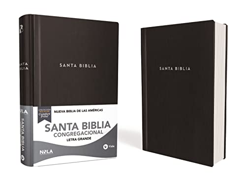 Nbla Biblia Congregacional, Tapa Dura, Negro