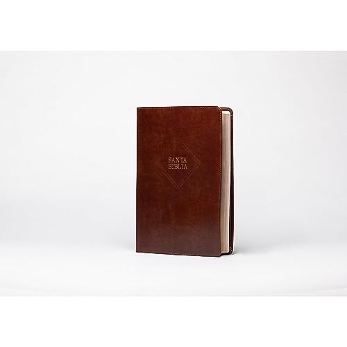 RVR 1960 Biblia letra supergigante edición 2023, marrón piel fabricada / RVR 1960 Super Giant Print 2023 edition Bible Brown Bonded Leather: Con Referencias. Nueva Tipografía