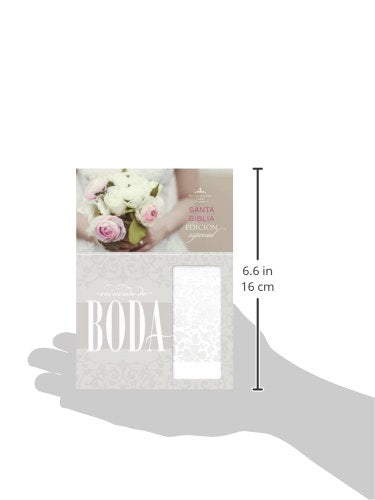 Biblia Recuerdo de Boda-Rvr 1960-Floral