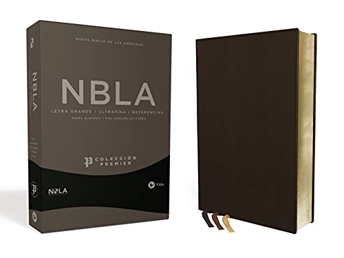 NBLA Biblia Ultrafina, Letra Grande, Colección Premier, Café: Edición Limitada
