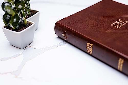 RVR 1960 Biblia letra supergigante edición 2023, marrón piel fabricada / RVR 1960 Super Giant Print 2023 edition Bible Brown Bonded Leather: Con Referencias. Nueva Tipografía