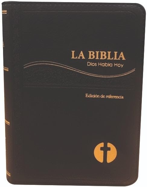 Biblia Dios Habla Hoy Curpiel, colores varios, con cierre, canto dorado, s/i