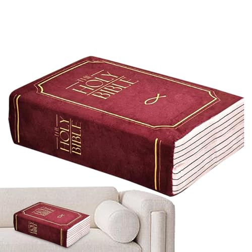 Juguete De Peluche De Libro - Juguete De Peluche De La Santa Biblia,Peluche Relleno Con Versículos Bíblicos - Adornos Para Sofá De 33 Cm/13 Pulgadas, Juguete De Peluche Con Libro De Fantasía Para Niño