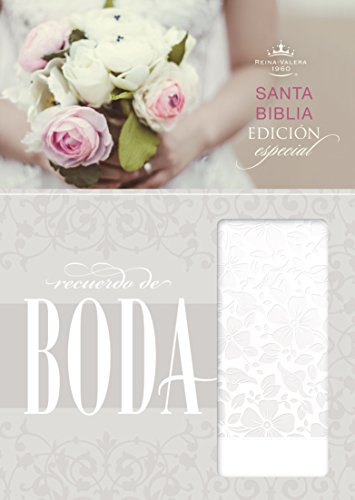 Biblia Recuerdo de Boda-Rvr 1960-Floral