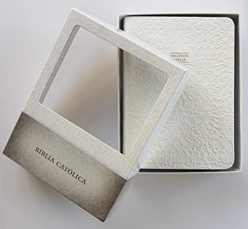 Biblia Católica en español. Boda, bautizo, primera comunión, confirmación y cumpleaños. Caja de regalo