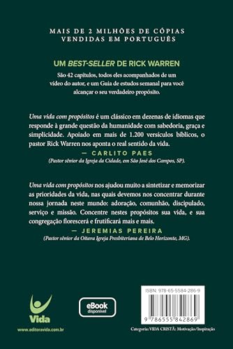 UMA VIDA COM PROPÓSITOS PARA QUE ESTOU NA TERRA?