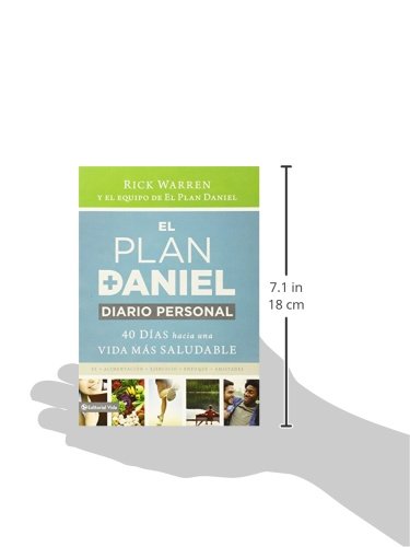 El plan Daniel diario personal / The Daniel Plan Journal: 40 dias hacia una vida mas saludable / 40 Days Made for a Healthier Life: 40 días hacia una vida más saludable