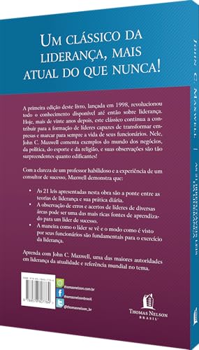 As 21 Irrefutáveis Leis da Liderança