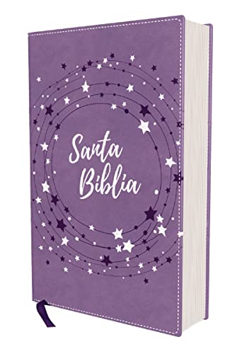 NVI, Biblia para Niños, Revisión 2022, Leathersoft, Lavanda, Comfort Print