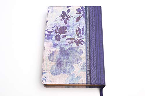 Biblia Reina Valera 1960 de Estudio para Mujeres. Tela impresa, azul floreado, con índice / Women Study Bible RVR 1960. Cloth over Board, Blue with Flowers, Indexed