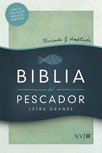 Nueva Versión Internacional Biblia del Pescador, letra grande, verde tapa dura | NVI Fisher of Men Bible, Large Print, Green, Hardcover