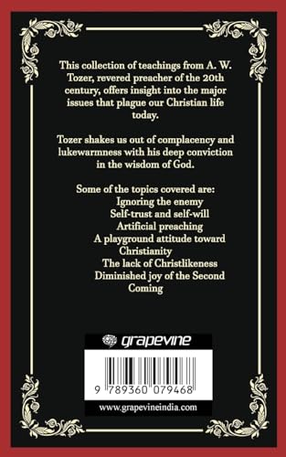 Warnings from Tozer to the Church