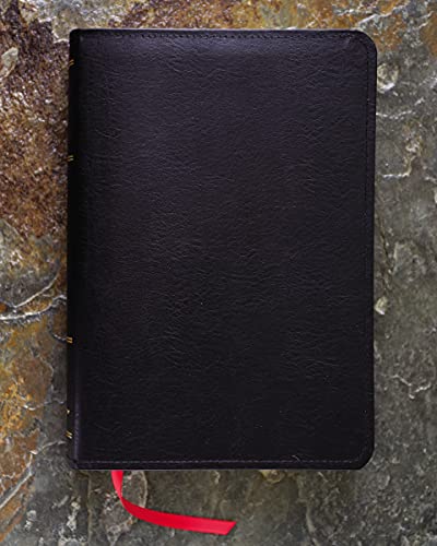 KJV, Thompson Chain-Reference Bible, Handy Size, Bonded Leather, Black, Red Letter