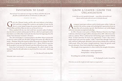 A Leader's Heart: 365-Day Devotional Journal