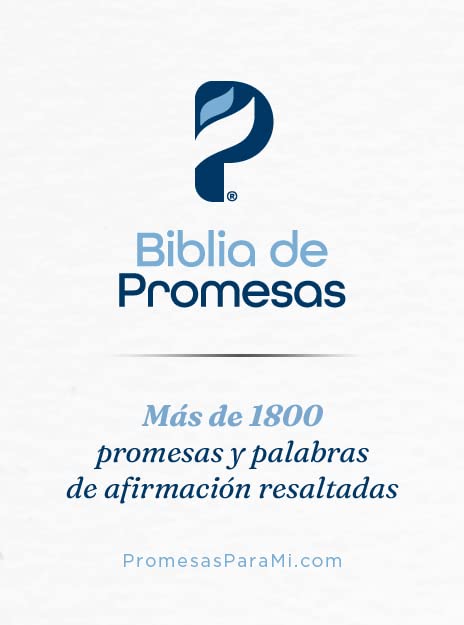 Santa Biblia de Promesas Reina Valera 1960 / Jesús para todos / Letra Grande / Tamaño Manual / Piel especial con cierre / Marfil // Spanish Promise ... with Zipper / Ivory (Spanish Edition)