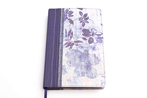 Biblia Reina Valera 1960 de Estudio para Mujeres. Tela impresa, azul floreado / Women Study Bible RVR 1960. Cloth over Board, Blue with Flowers