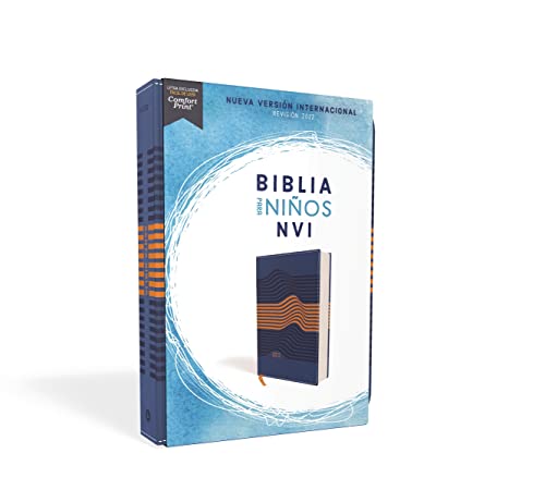 NVI, Biblia para Niños, Revisión 2022, Leathersoft, Azul, Comfort Print