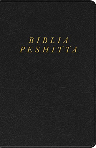 Biblia Peshitta. Imitación piel, negro, con índice (Peshitta Bible. Imitation Leather, Black, Indexed): Revisada Y Aumentada