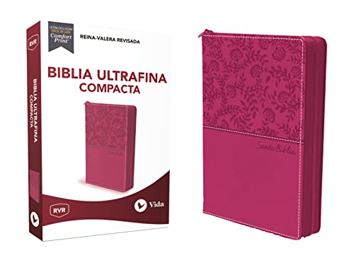 Rvr Santa Biblia ultrafina compacta: Leathersoft con cierre