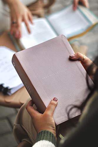 Nbla Biblia AMA a Dios Grandemente, Leathersoft, Oro Rosa, Interior a Cuatro Colores