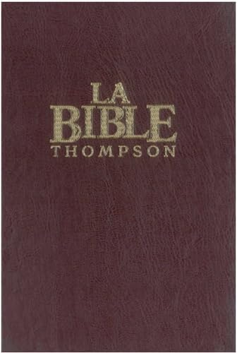 Bible Thompson rigide, marron Colombe