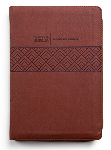 Santa Biblia de Promesas Reina Valera 1960 / Letra Gigante - 13 Puntos / Piel Especial Con Cierre / Café // Spanish Promise Bible Rvr 1960 / Giant Print / Leathersoft with Zipper / Brown