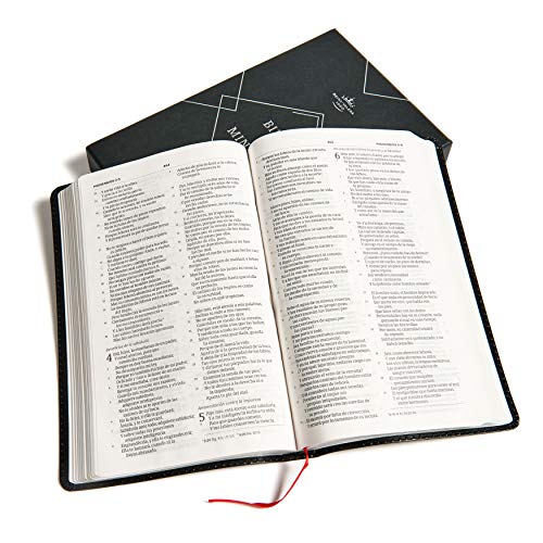 Rvr 1960 Biblia del Ministro, Negro Piel Fabricada