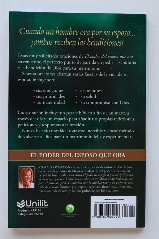 El Poder del Esposo Que Ora: Libro de Oraciones - Serie Favoritos