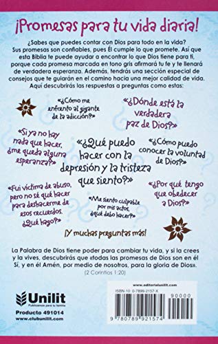 Biblia de Prom/Juvenil/mujeres/Tapa Dura (Spanish Edition): Edicion Jovenes Mujer